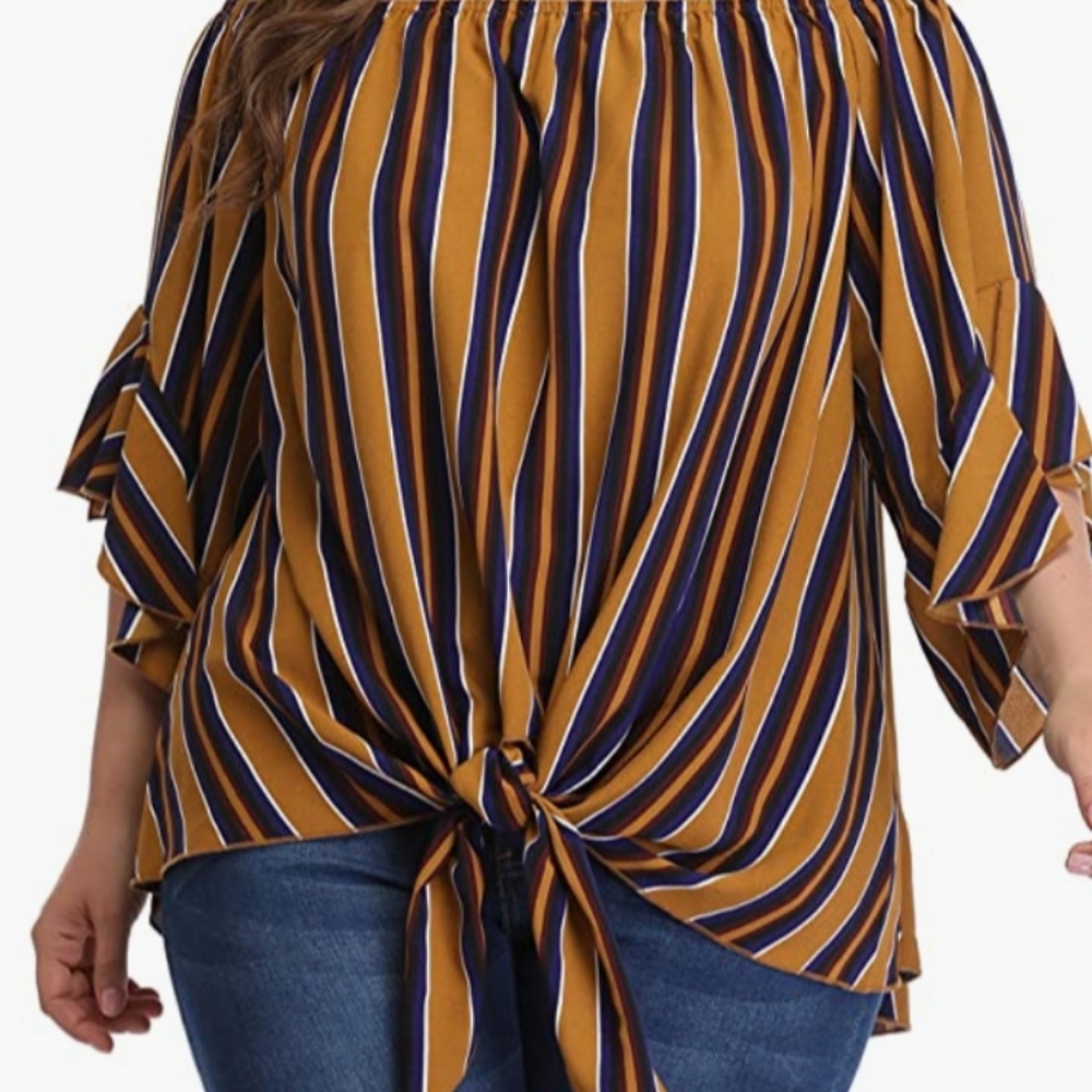 Off the shoulder blouse